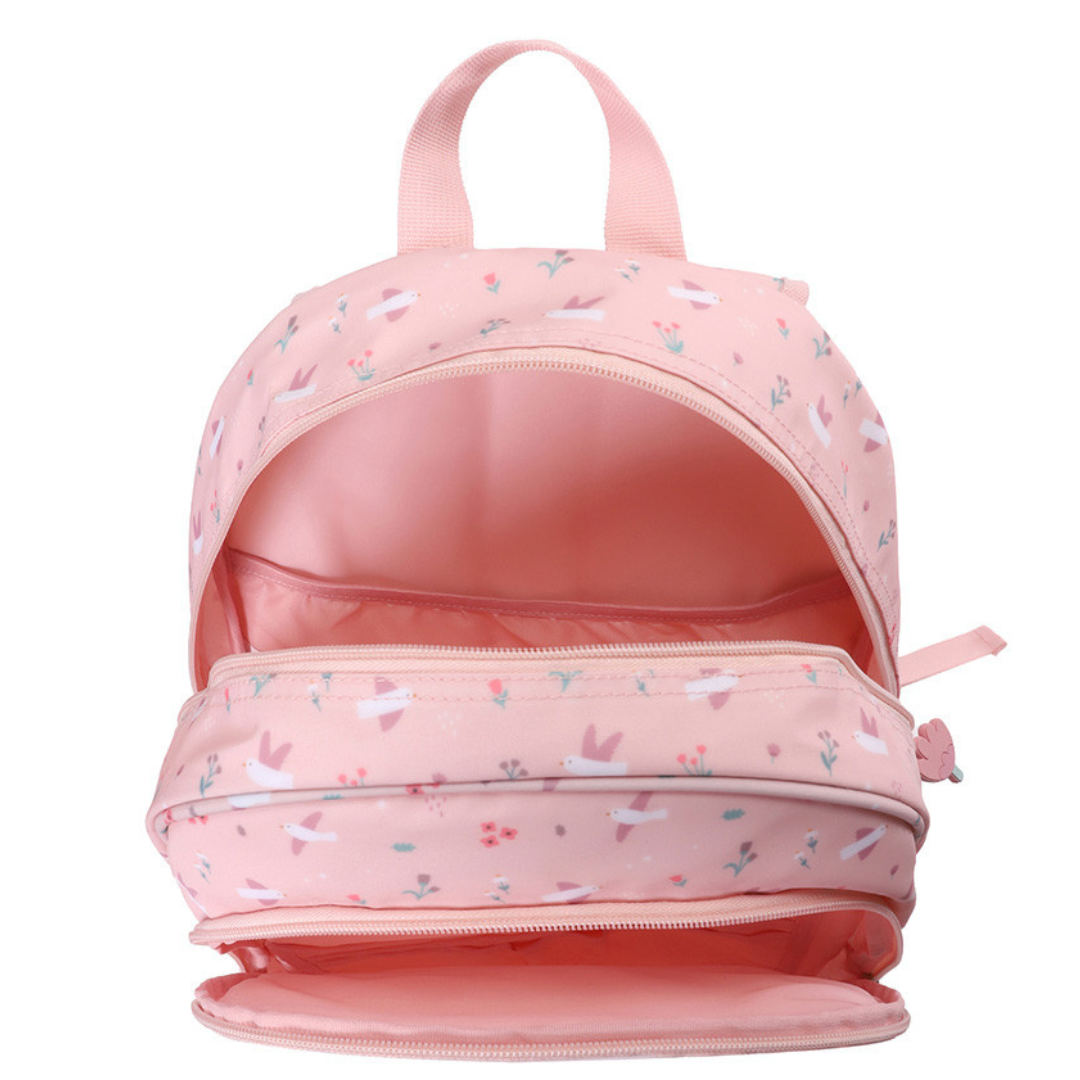 Mochila TUTETE mediana con llavero personalizable · birds