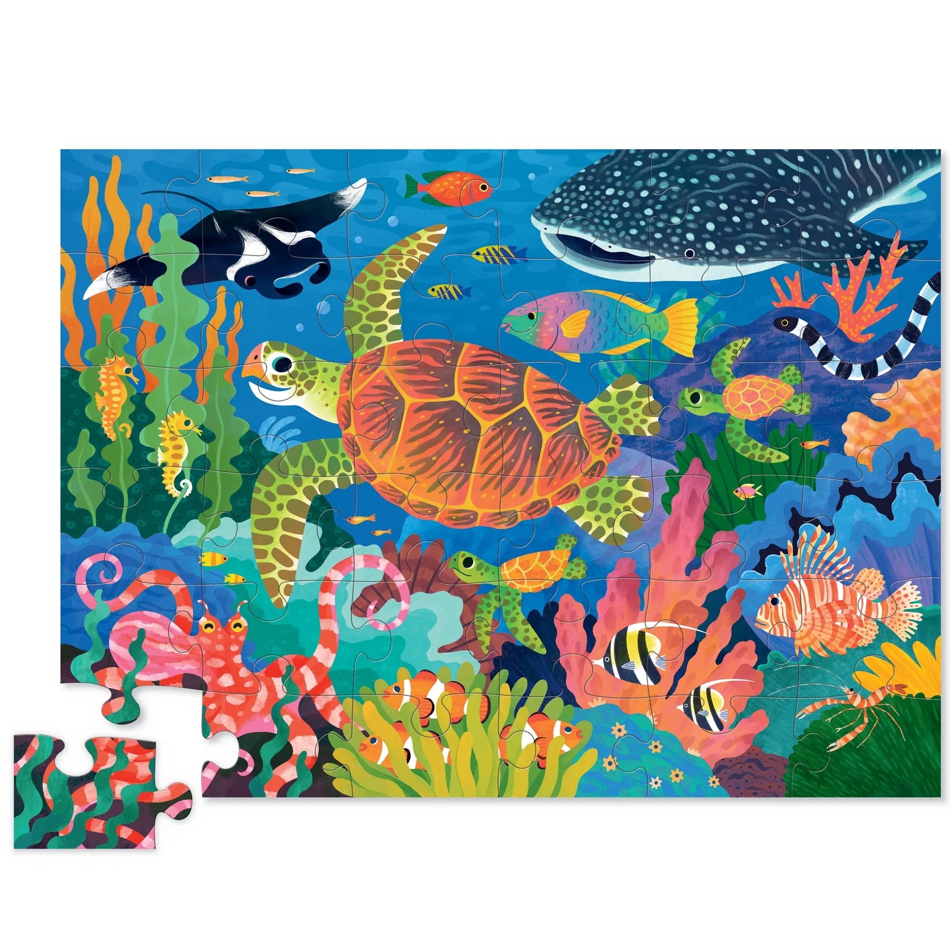Puzzle MAXI tortuga marina: 36 piezas