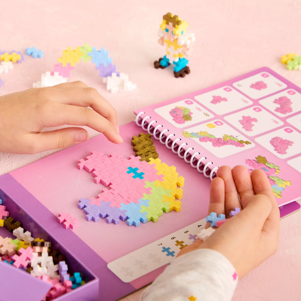 Set de actividades PLUS-PLUS 125 piezas · hadas