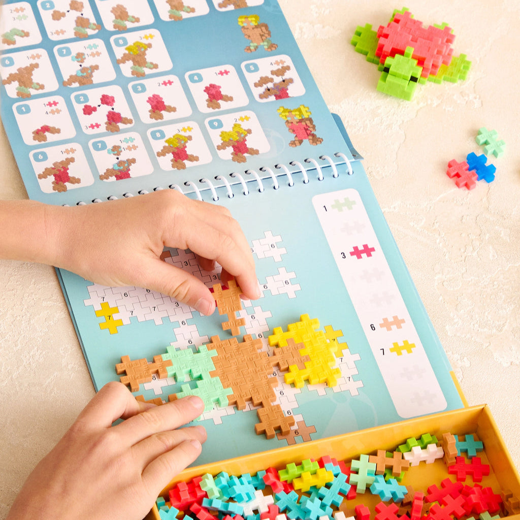 Set de actividades PLUS-PLUS 125 piezas · océano