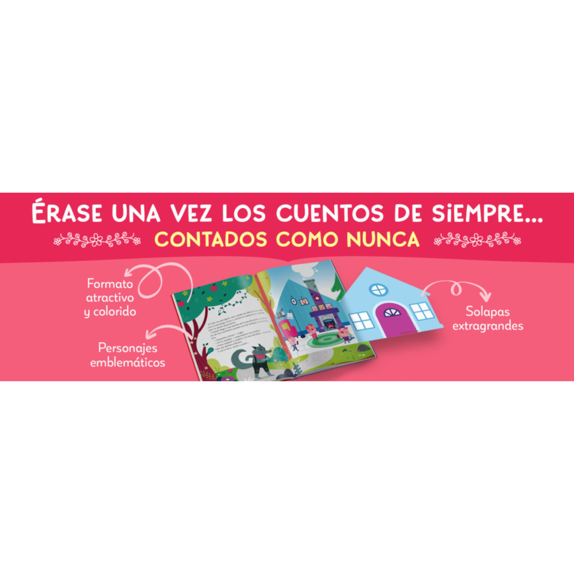 Érase una vez... ¿qué ves? · Los tres cerditos