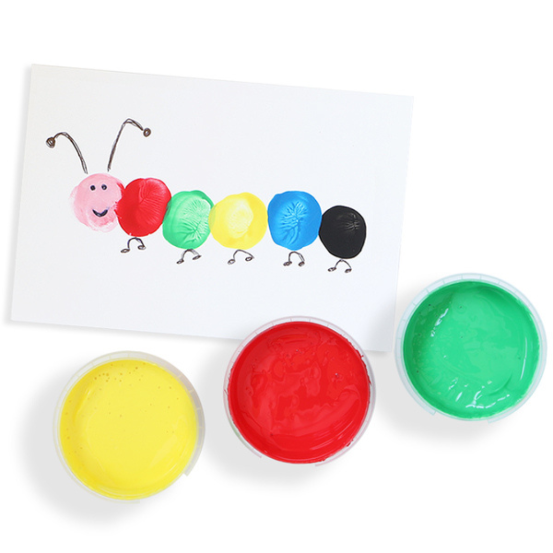 Pintura de dedos PRIMO · 6 colores