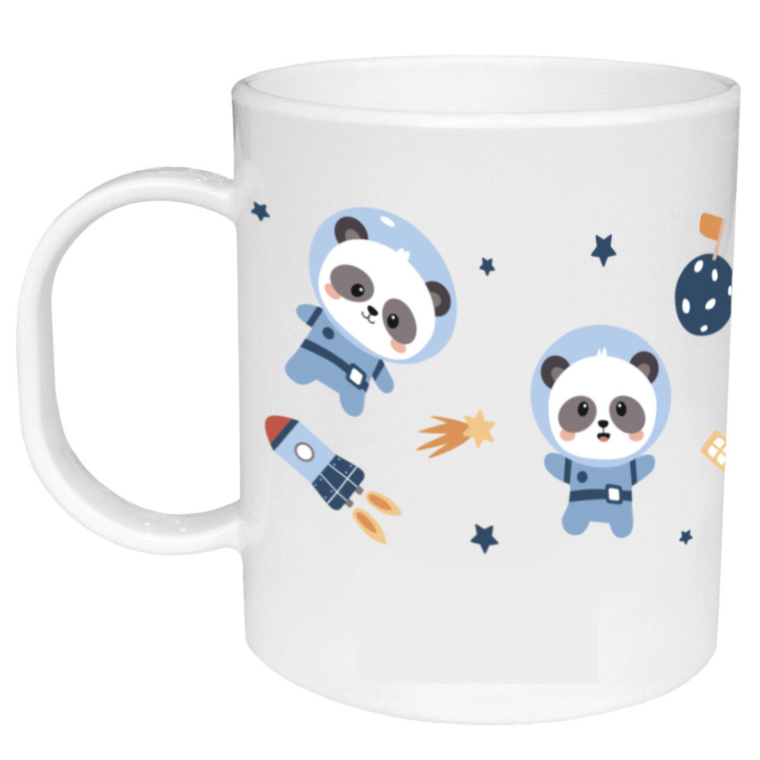 Taza de plástico TUTETE · pandas in space