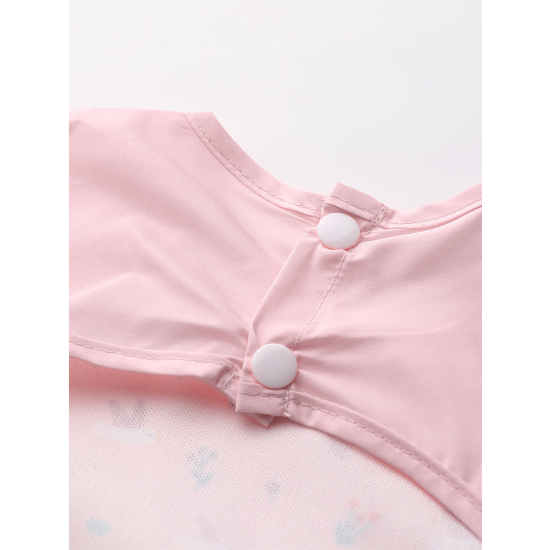 Babero con mangas TUTETE  · blossom birds