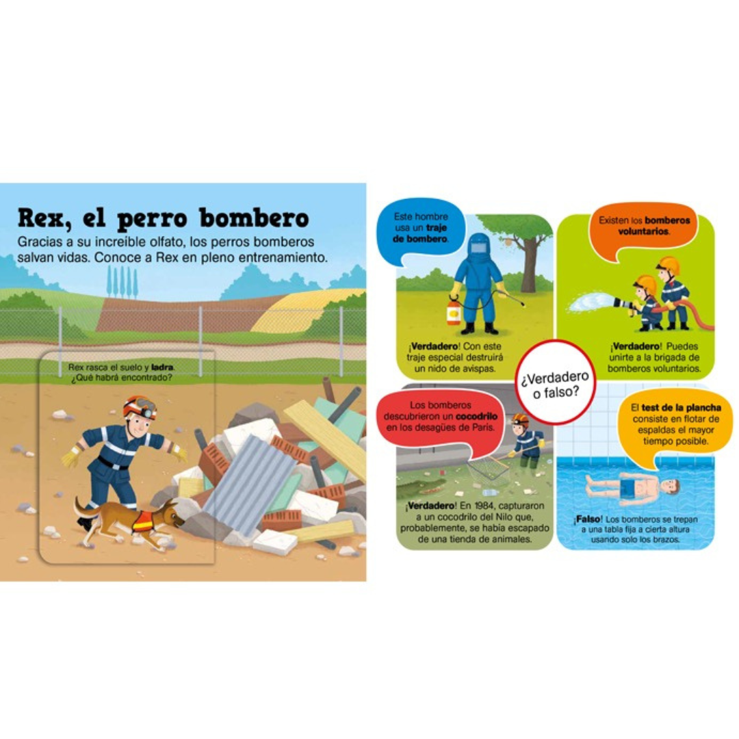 Los bomberos para pequeños curiosos