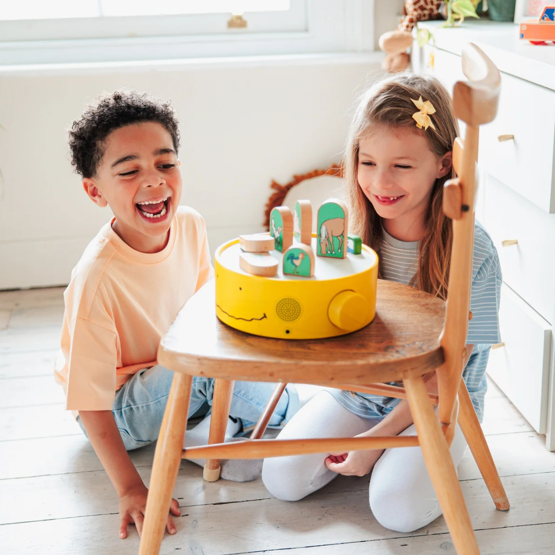 Qubitunes juego · sonidos de la granja