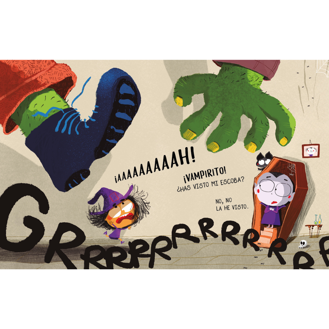 ¿Dónde está mi escoba?