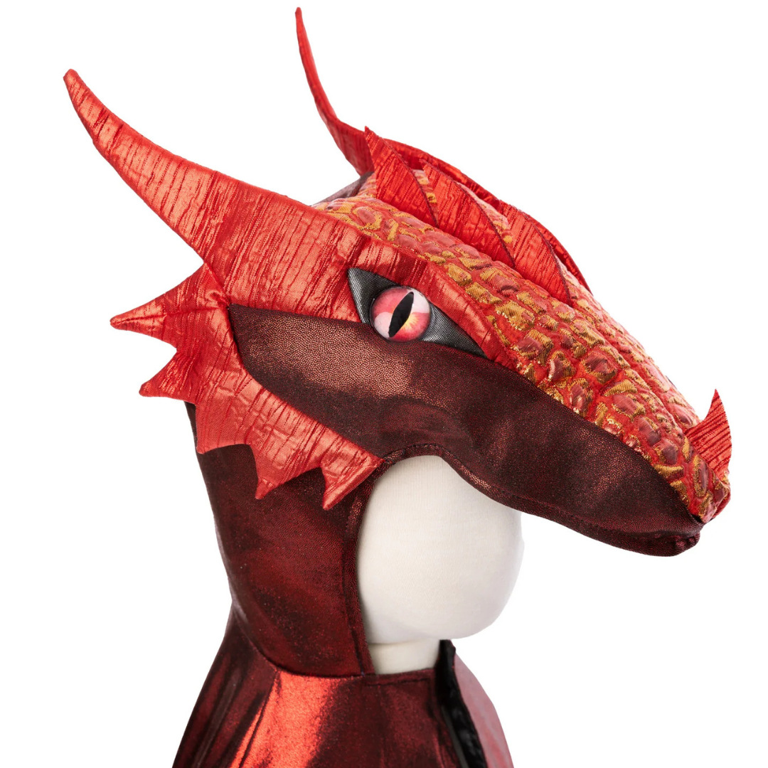 Capa de dragón metálico