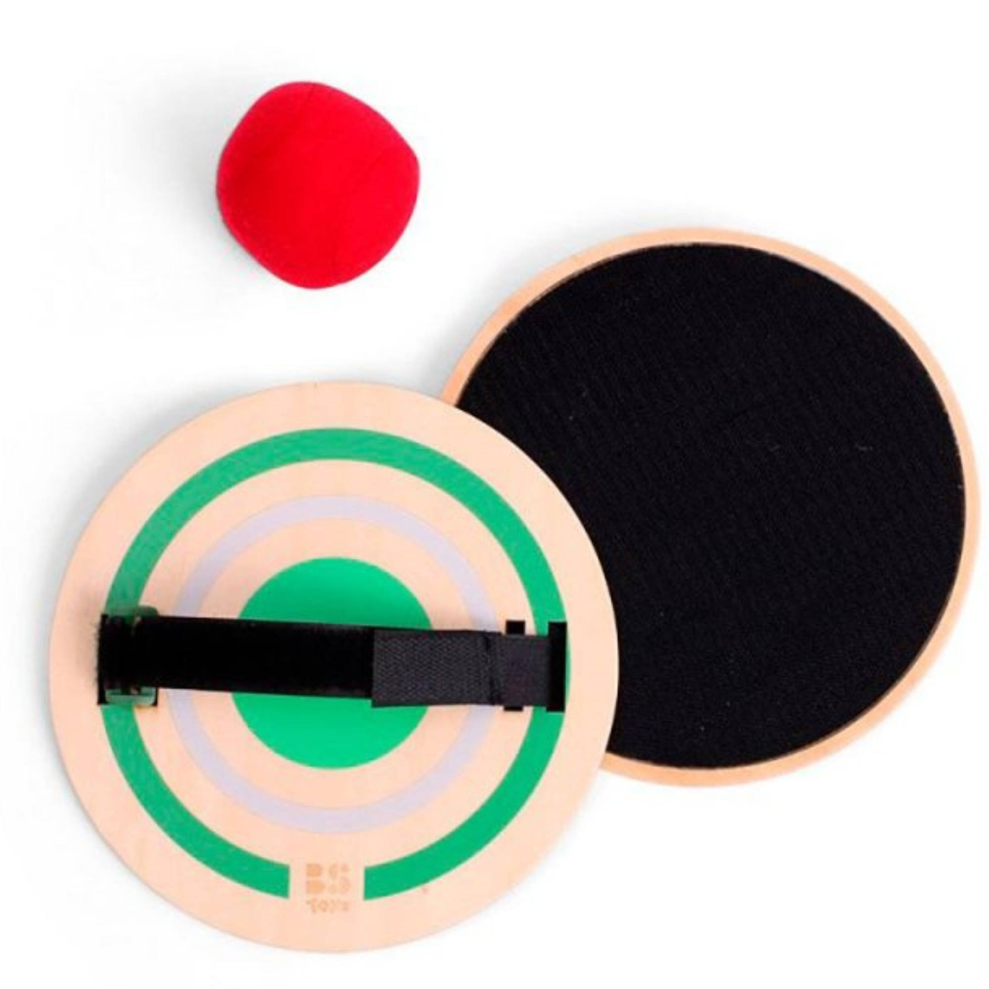 Palas con velcros ¡coge la pelota!