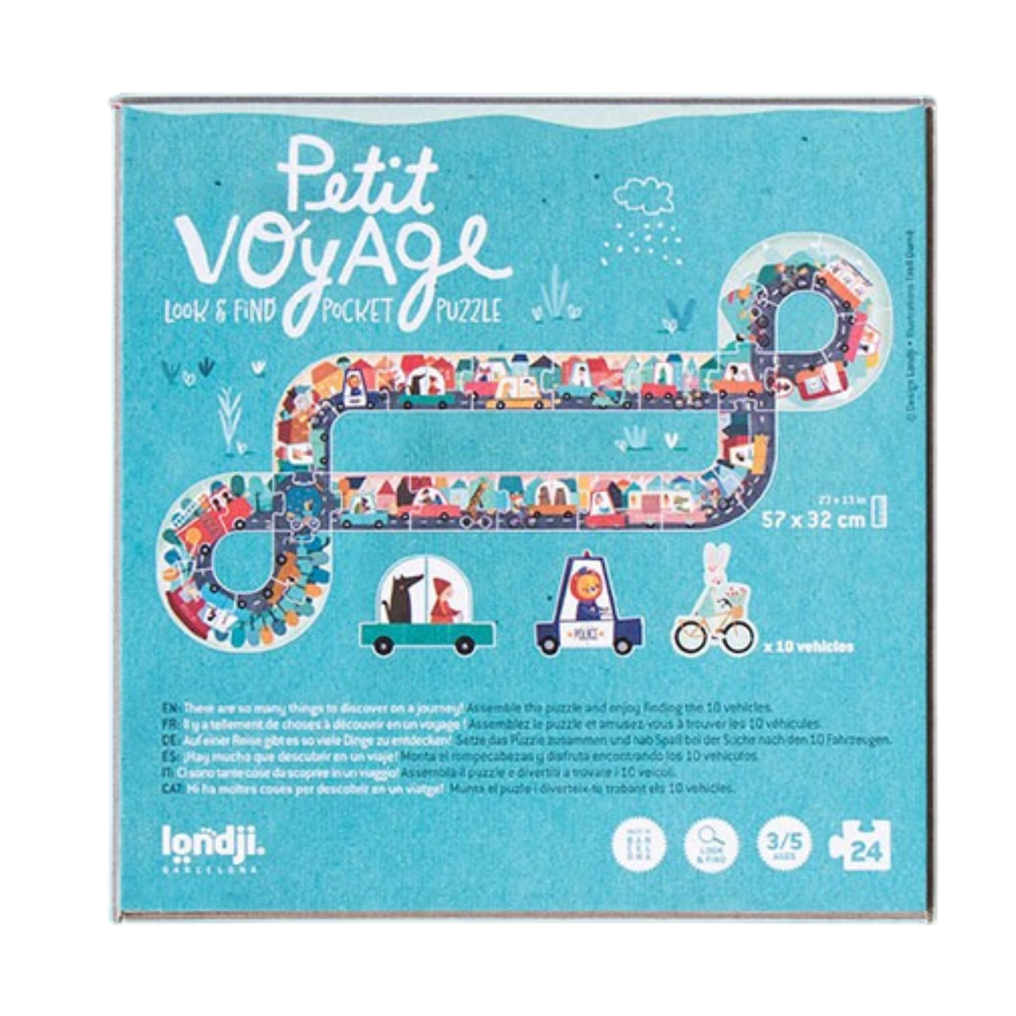 Puzzle pocket: petit voyage