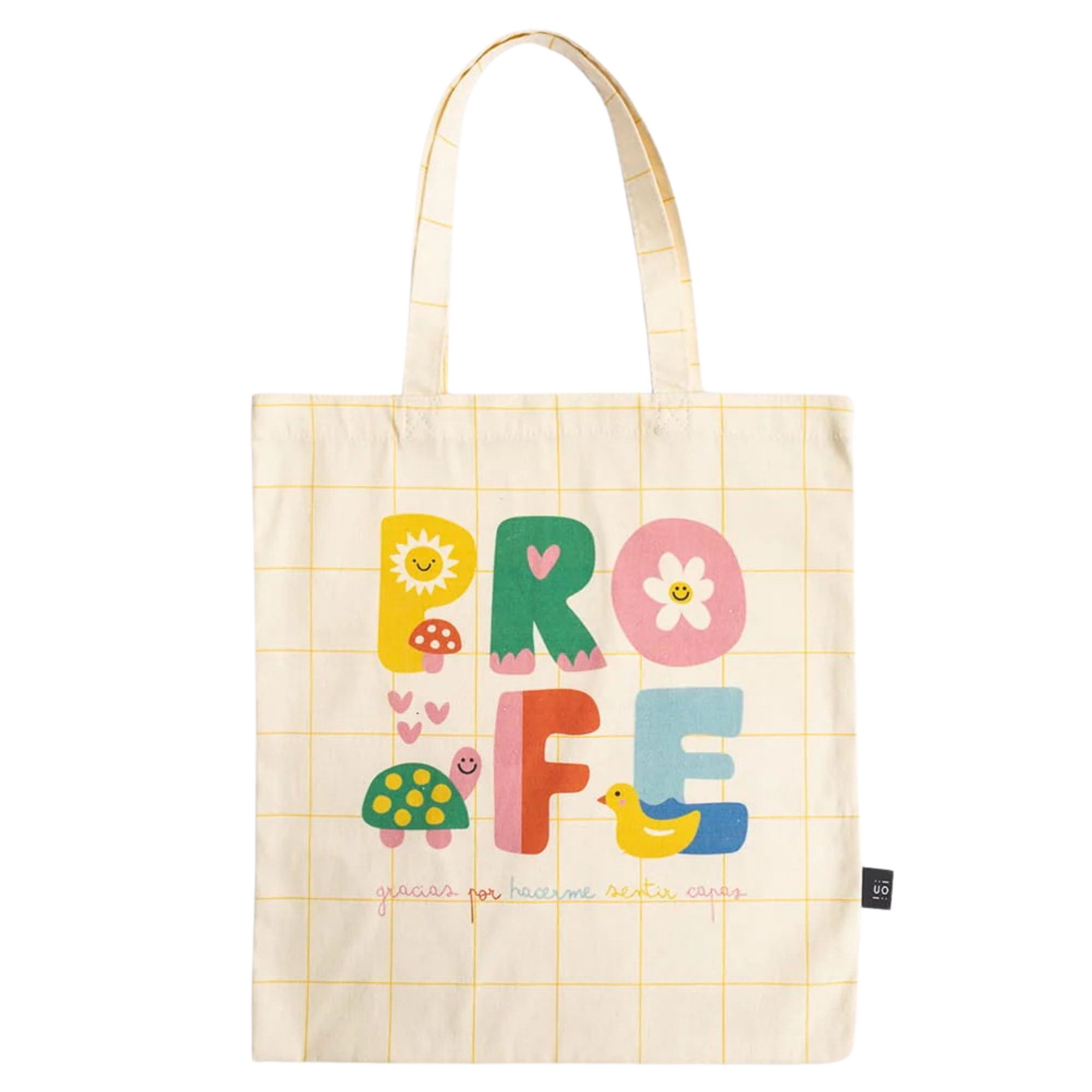Totebag: profe, gracias por hacerme sentir capaz