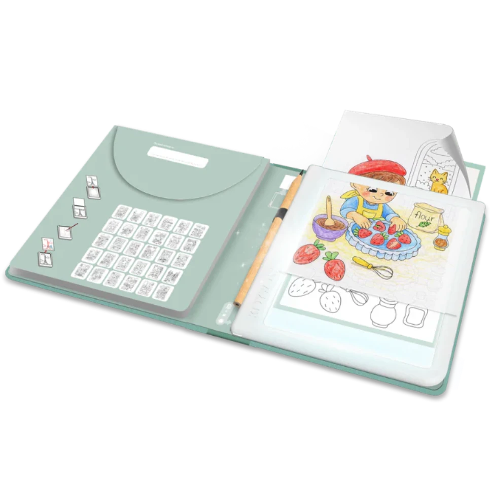 Tableta para dibujar KIDYDRAW PAD · alimentos