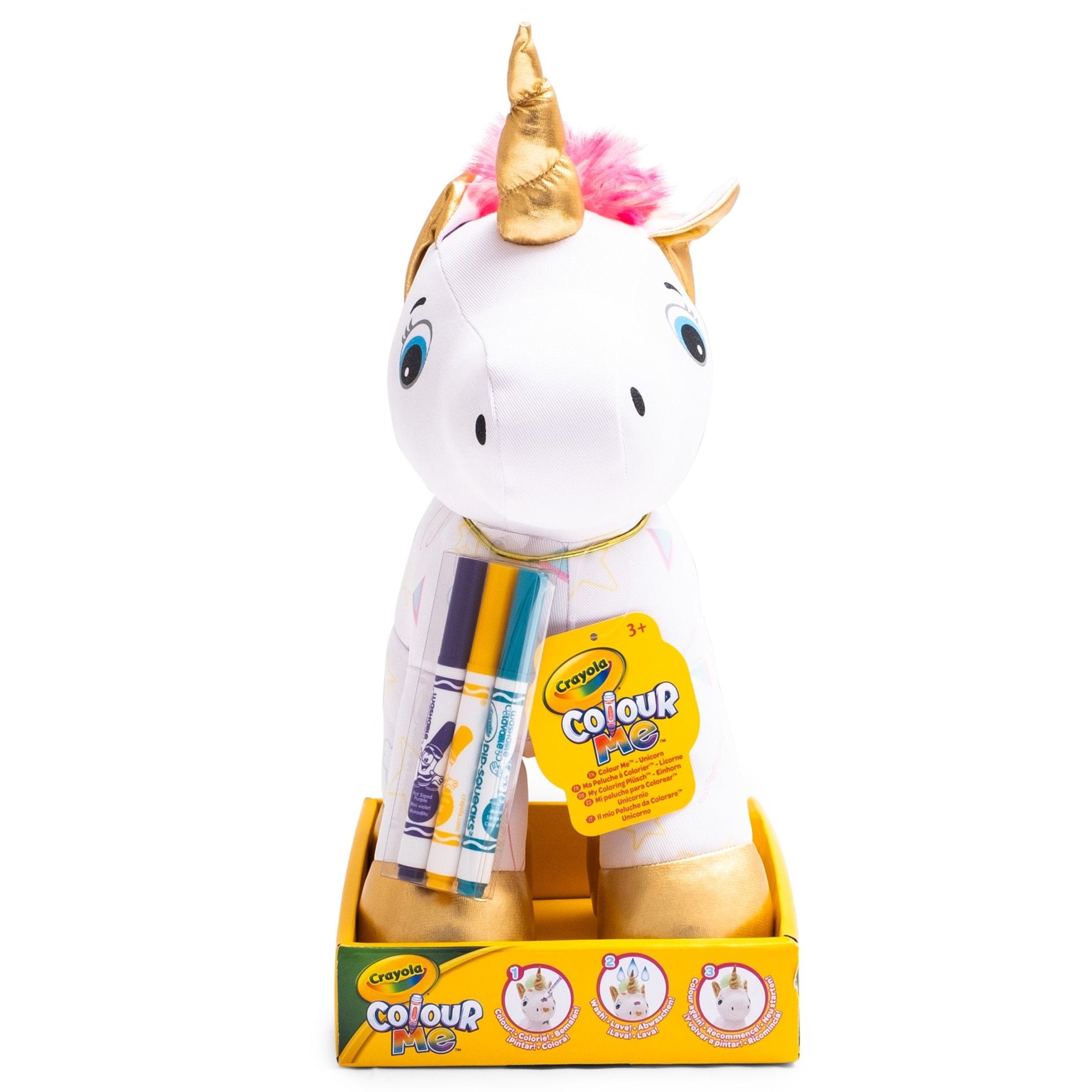 Colorea tu Peluche · Unicornio
