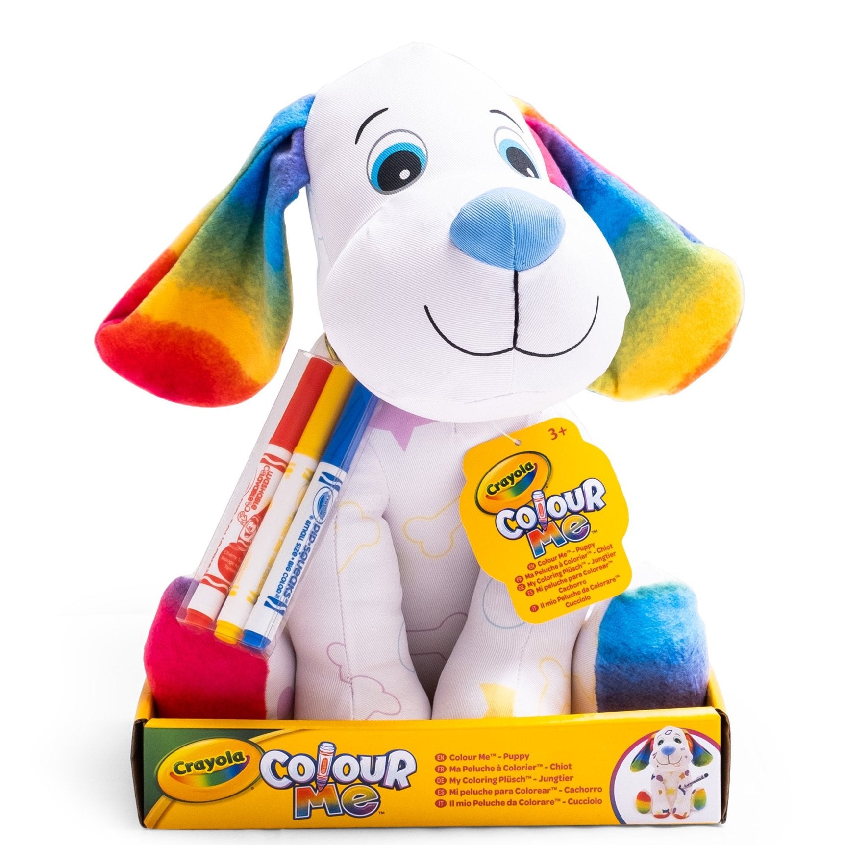 Colorea tu peluche · Perrito