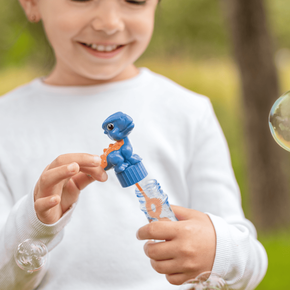 Pompas de jabón ¡mini dinos!