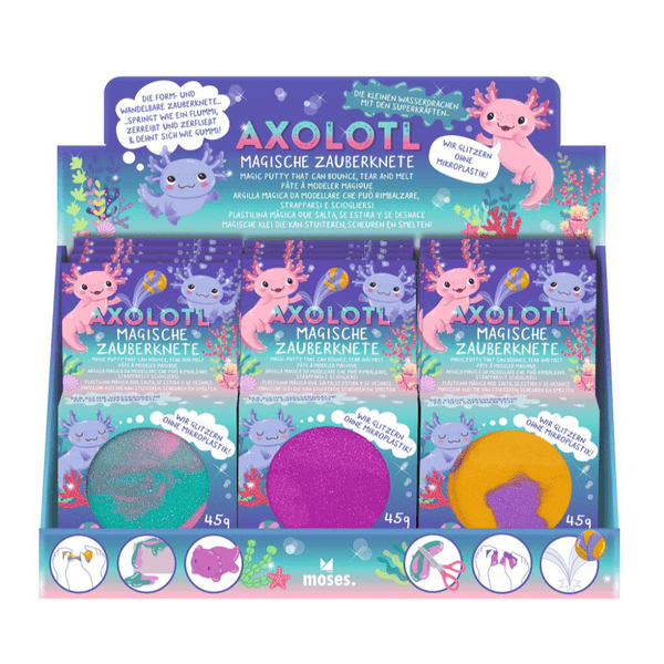Plastilina mágica de ajolote