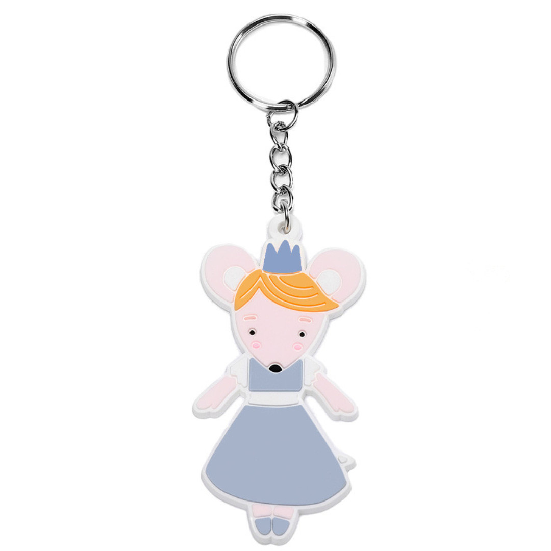 Mochila TUTETE mediana con llavero personalizable · mouse fairies