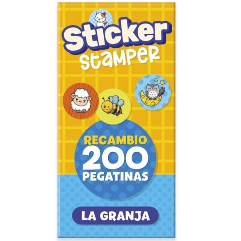 Recambio sticker stamper · la granja