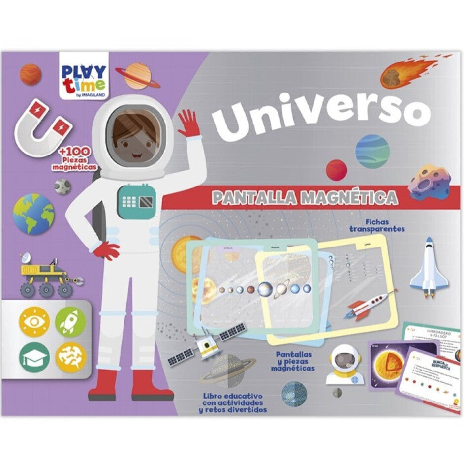 Pantalla magnética · el universo