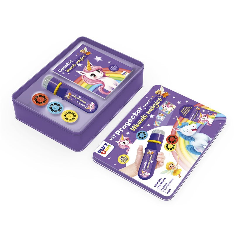Kit linterna proyector de mundos mágicos