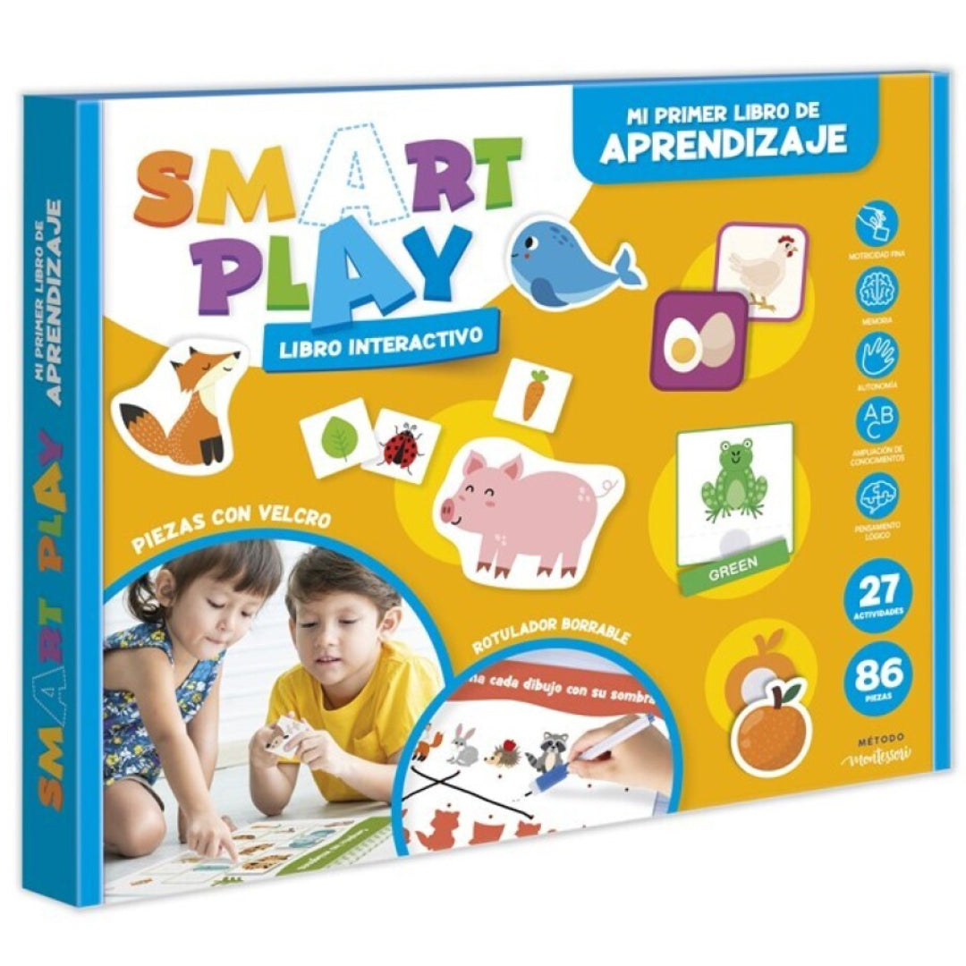 Libro interactivo SMART PLAY · mi primer libro de aprendizaje