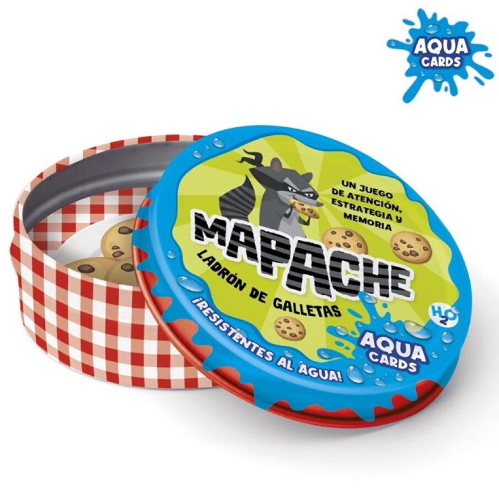 Mapache ¡cartas impermeables!
