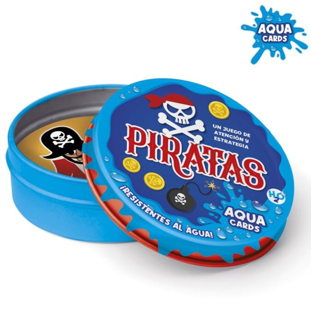 Piratas ¡cartas impermeables!