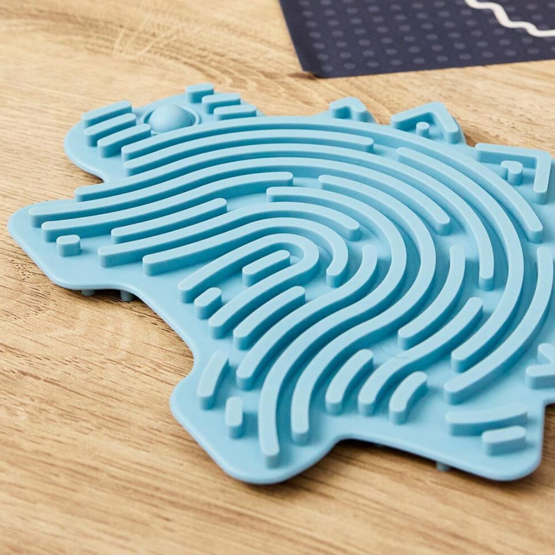 Puzzle sensorial de silicona FLEXHETTI · dinosaurio