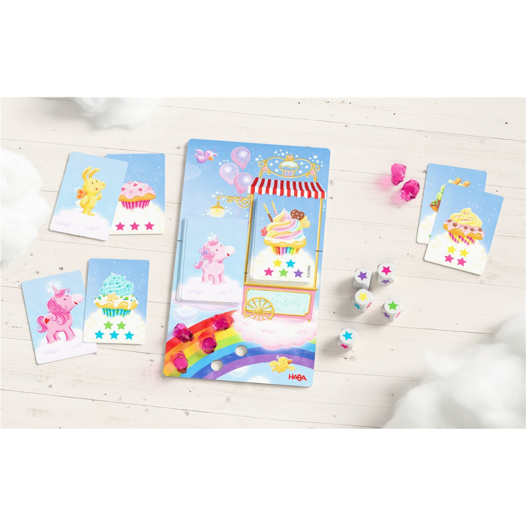 Unicornio destellos ¡dados mágicos!