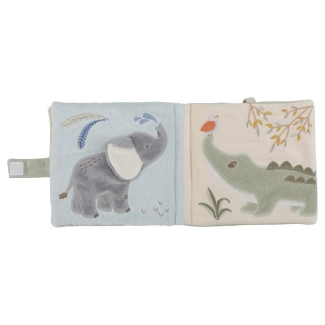 Libro blandito de actividades LITTLE DUTCH · safari friends