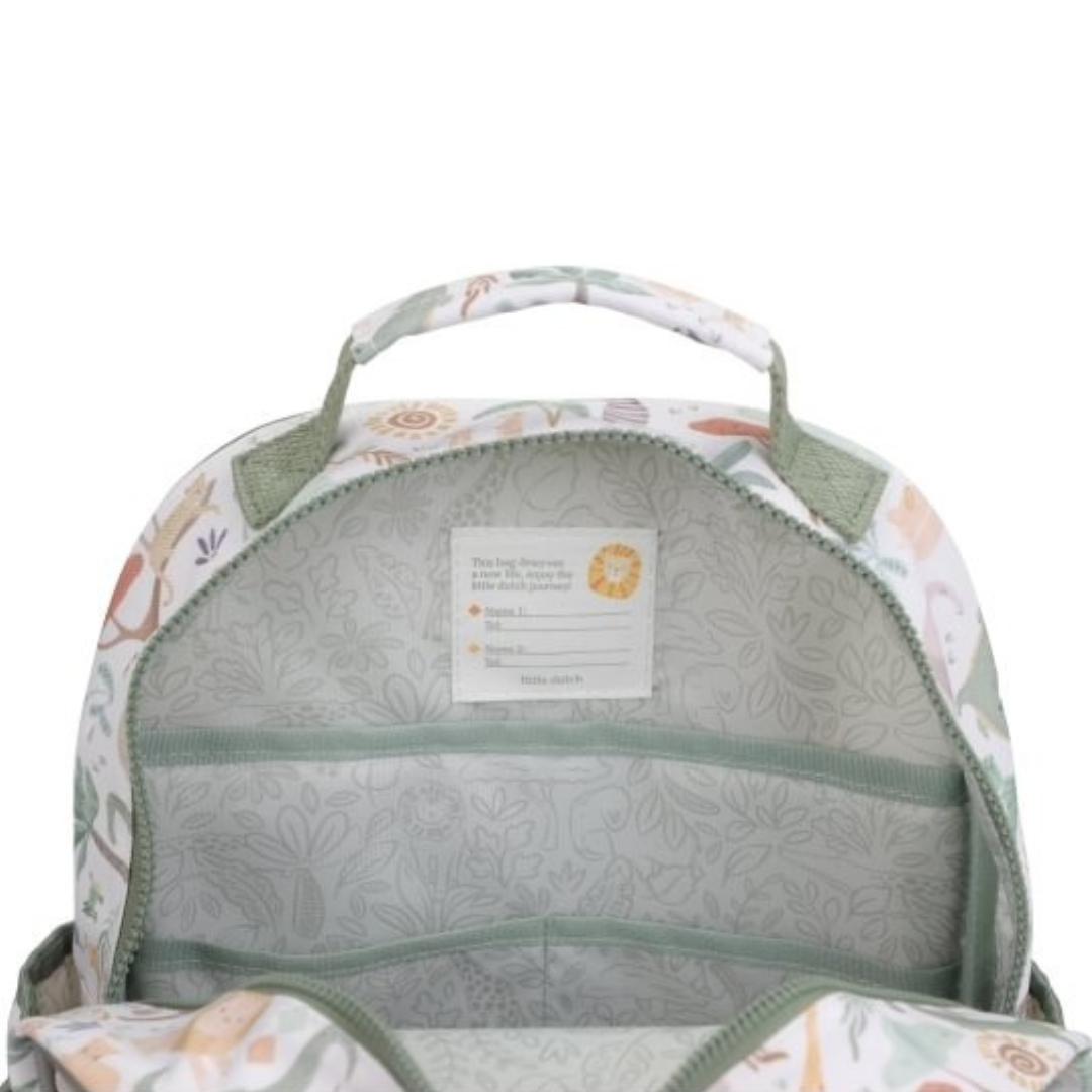 Mochila grande LITTLE DUTCH · safary friends