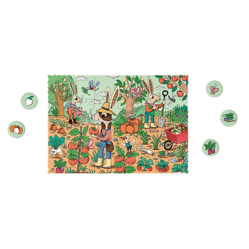 Puzzle tiny garden · 24 piezas