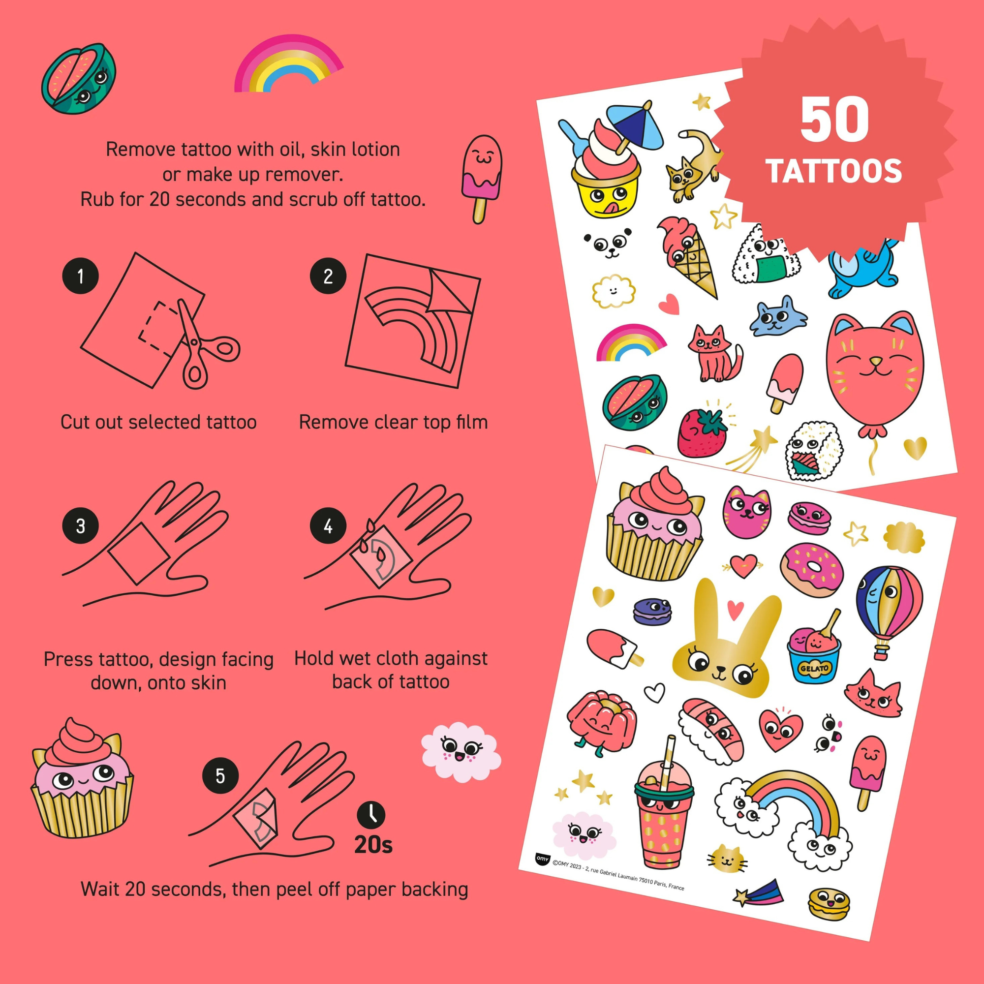 Tattoos OMY · kawaii
