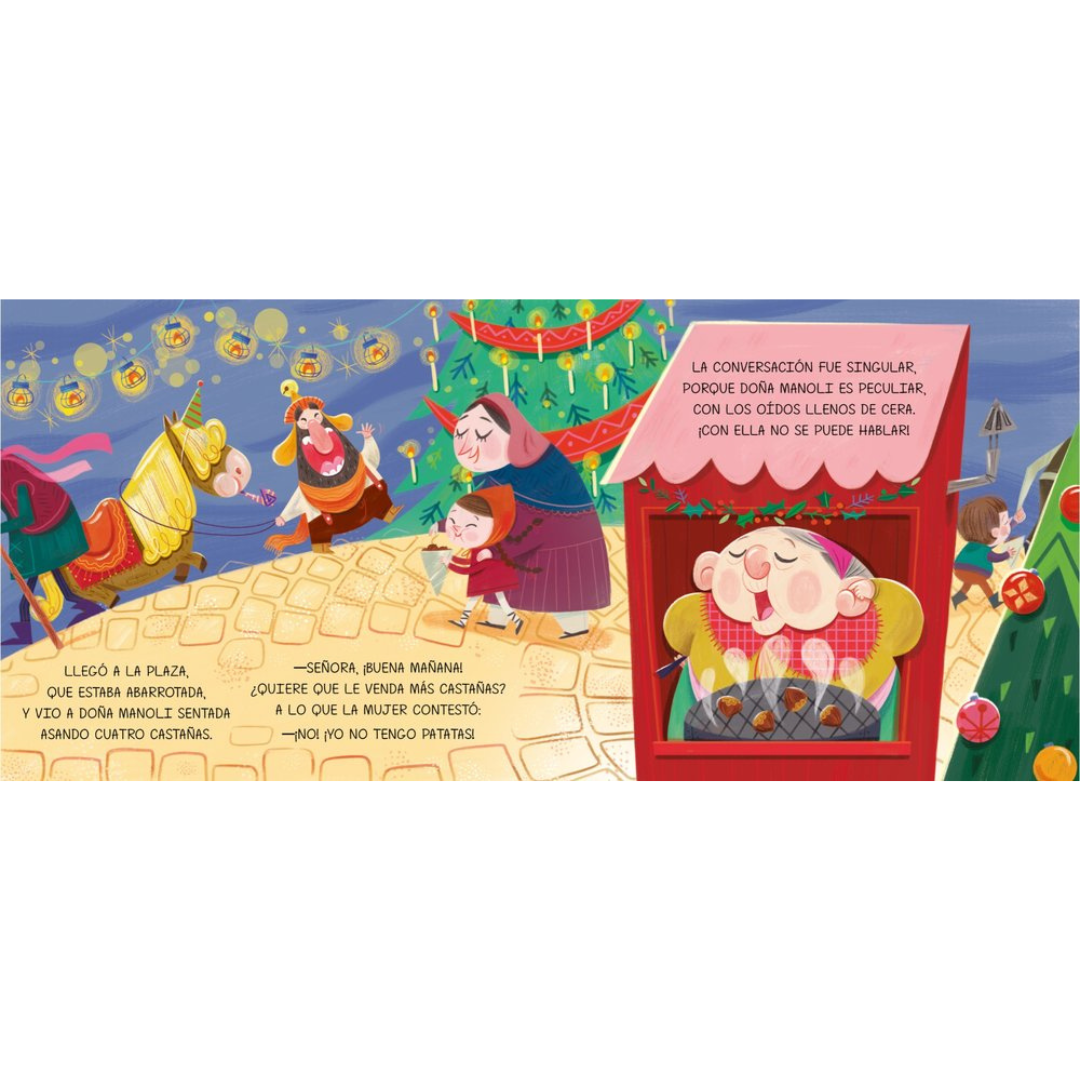 Toma castaña ¡ya casi es Navidad!