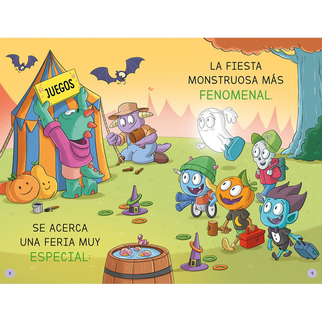 Aprende a leer en la escuela de monstruos 25 · magnífico y terrorífico