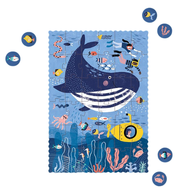 Puzzle tiny ocean · 36 piezas