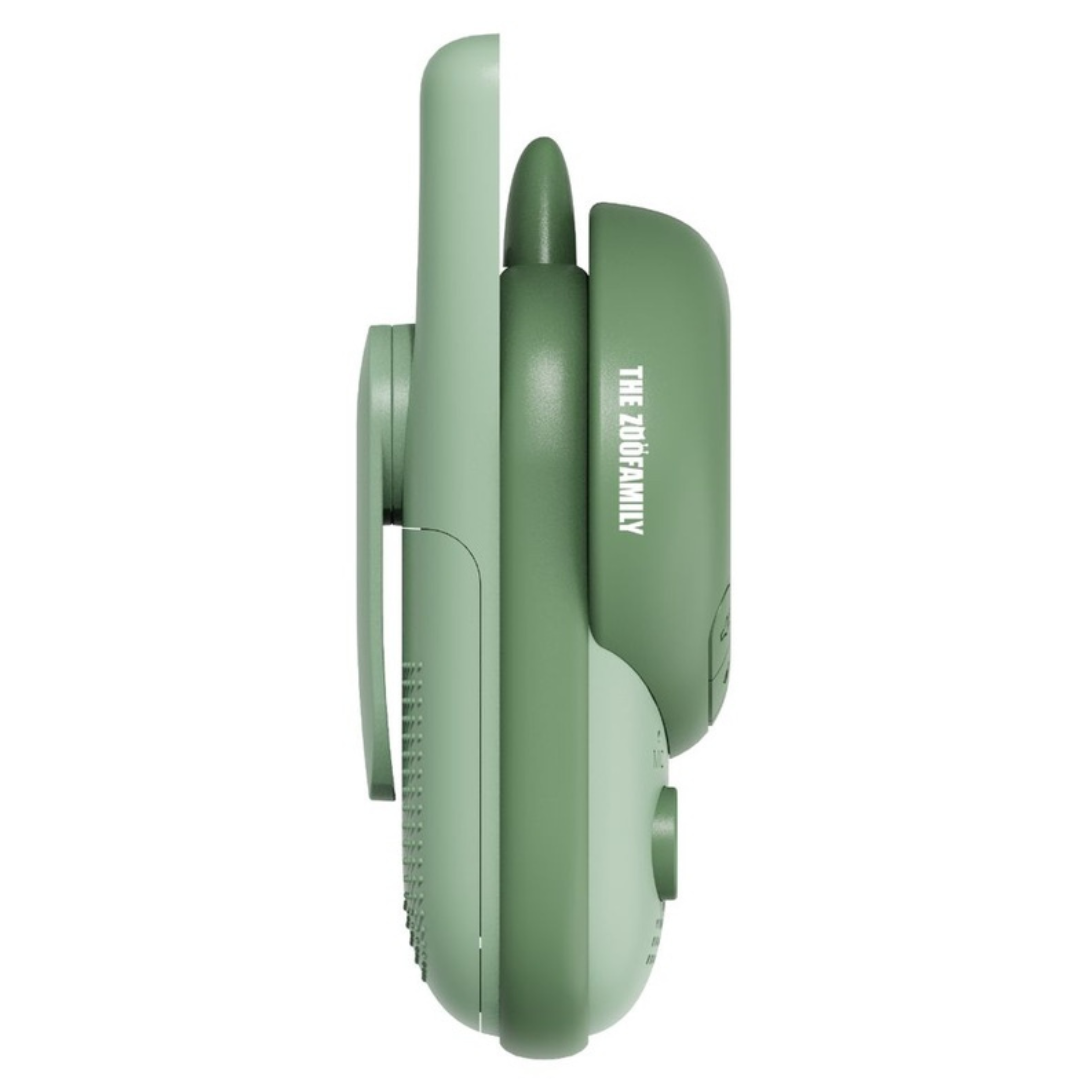 Walkie-talkies ZOO · dinosaurios verdes