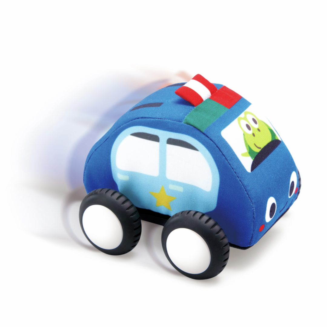 Set de coches de peluche y carretera