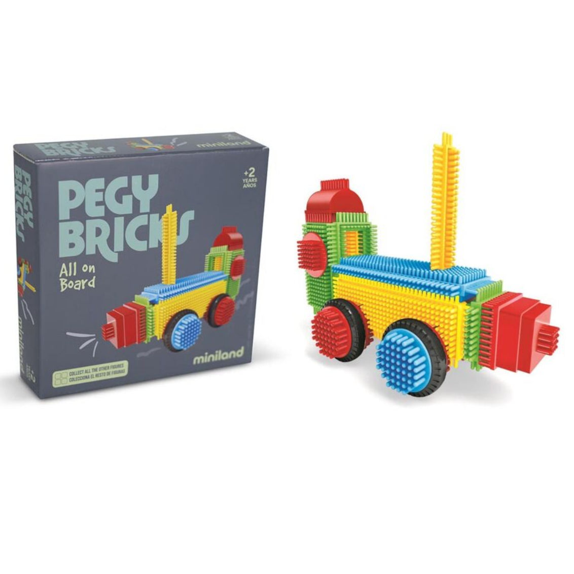 Pegy bricks: all on board