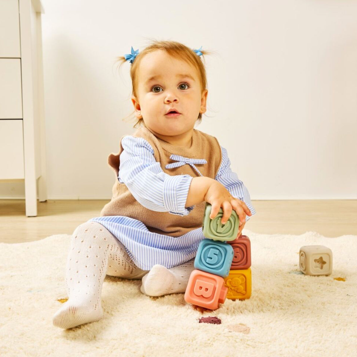 Cubos de actividades blanditos