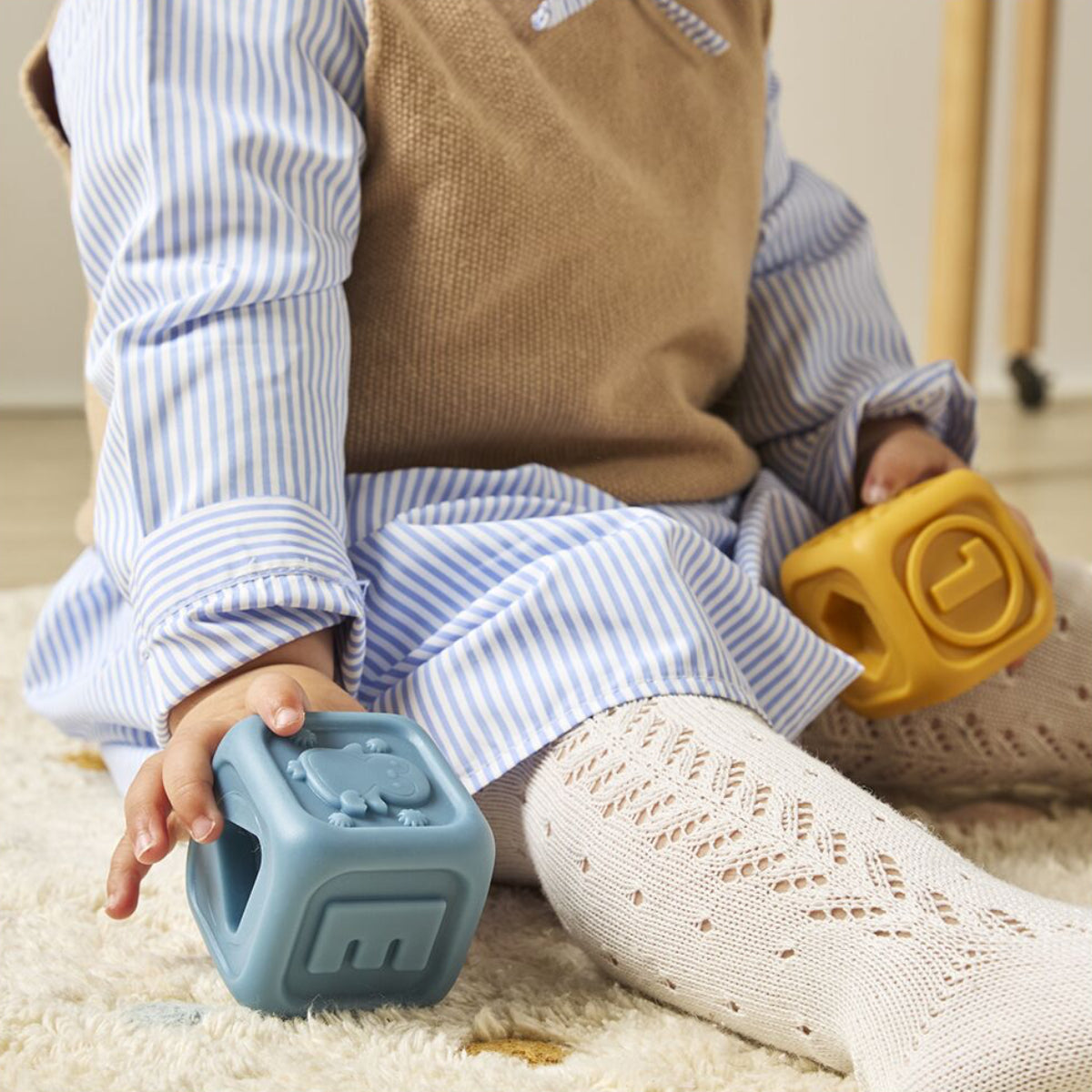 Cubos de actividades blanditos