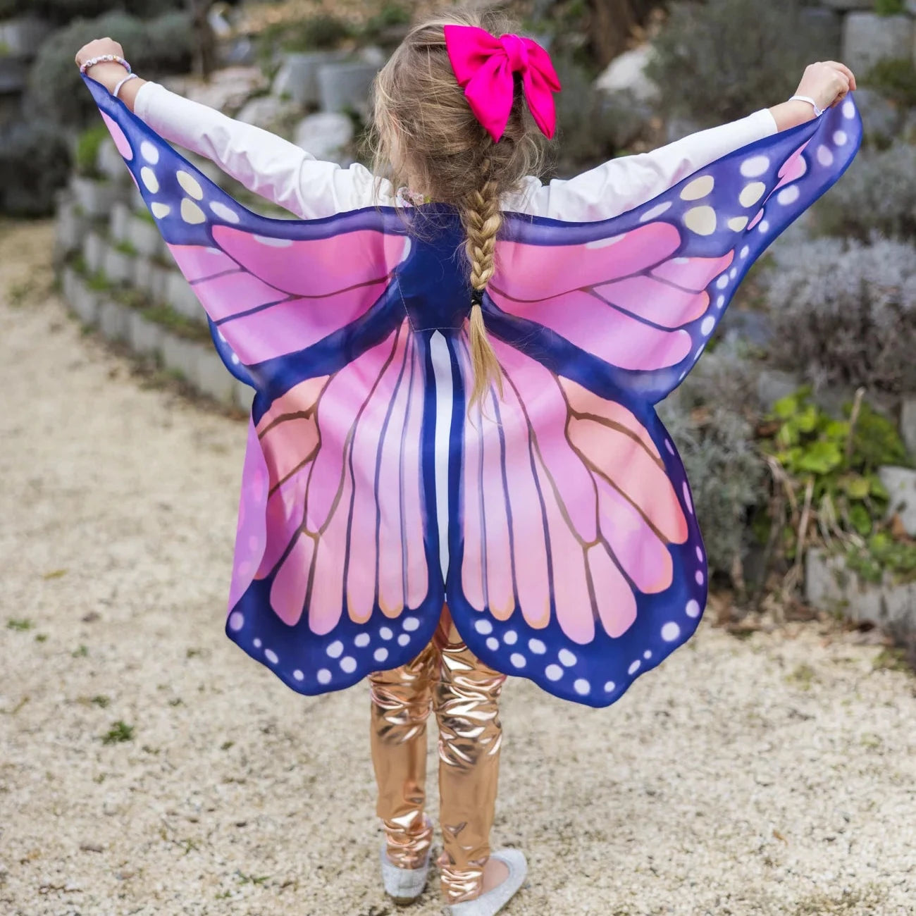 Alas de mariposa monarca