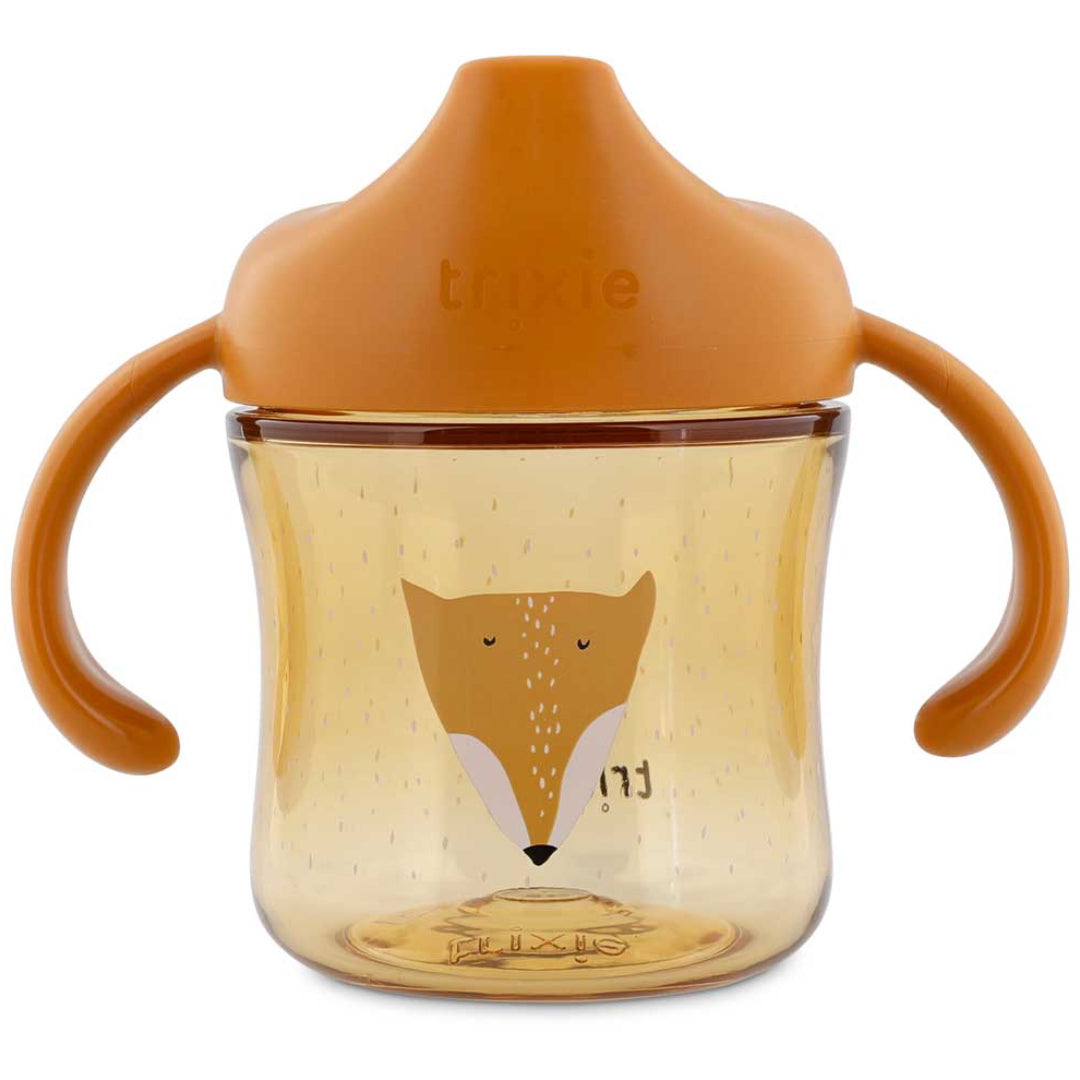 Taza con boquilla y asas TRIXIE · zorro