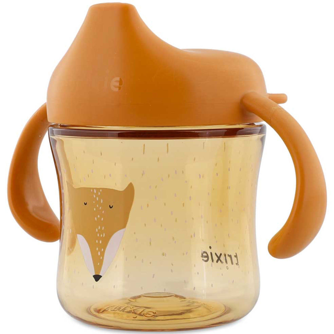 Taza con boquilla y asas TRIXIE · zorro