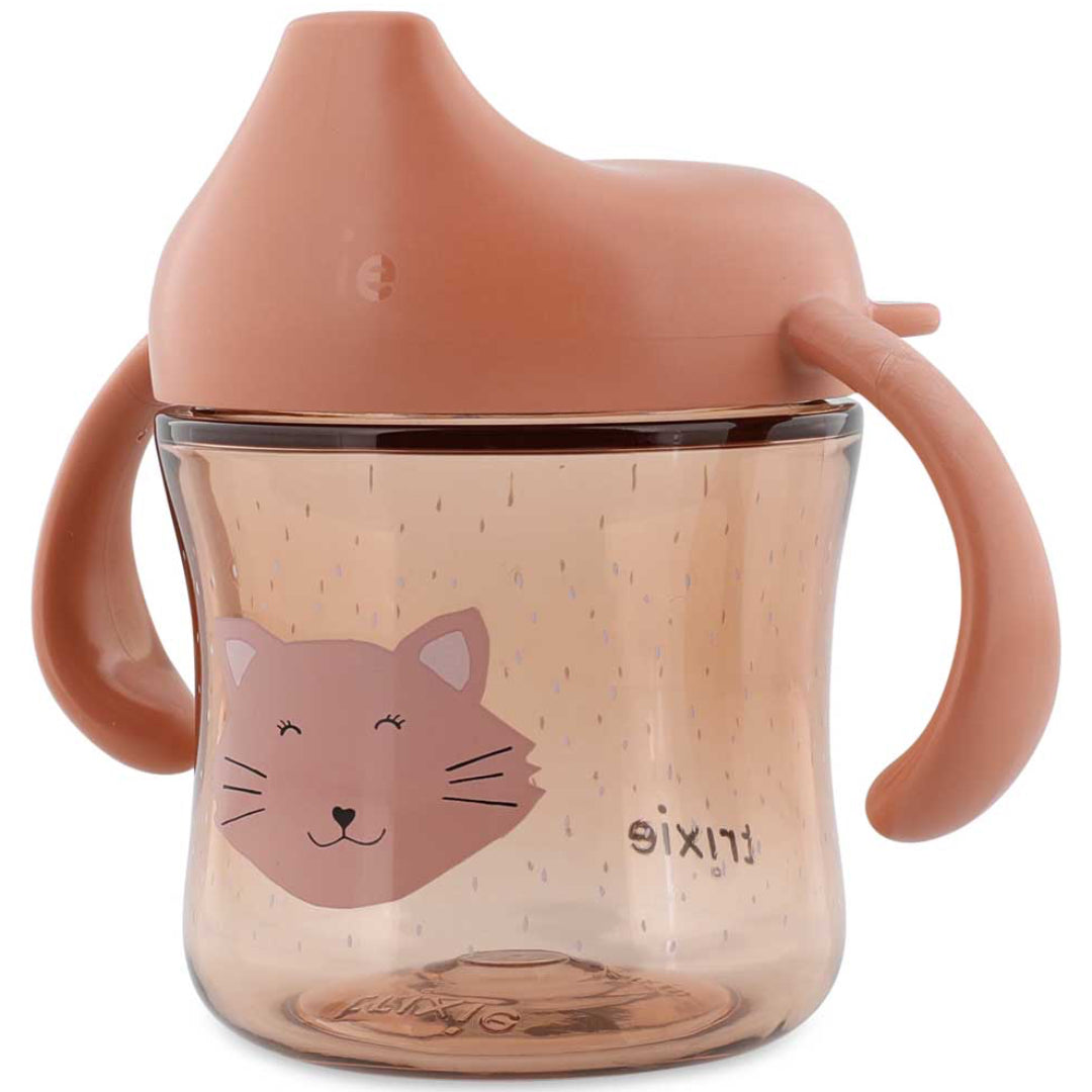 Taza con boquilla y asas TRIXIE · gato