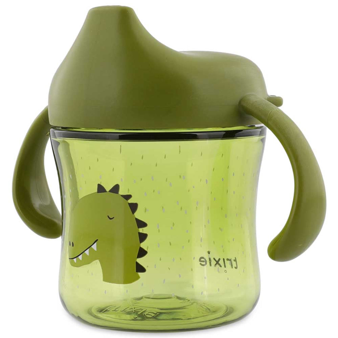 Taza con boquilla y asas TRIXIE · dino
