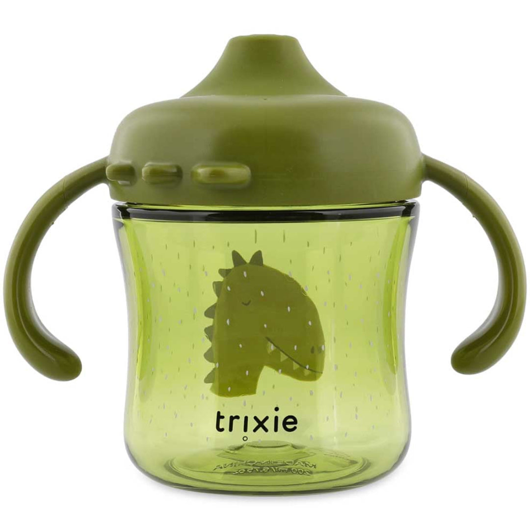 Taza con boquilla y asas TRIXIE · dino