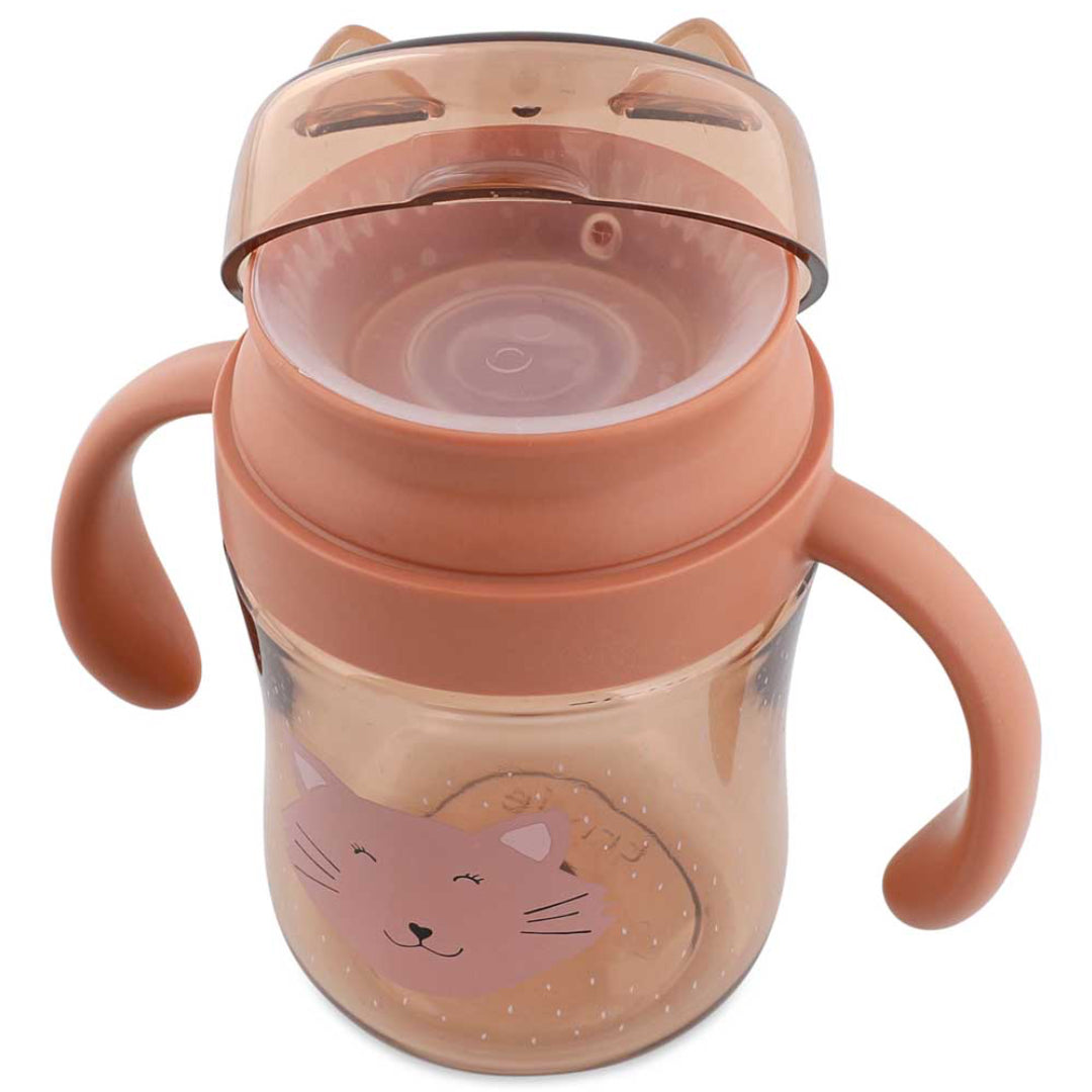 Taza 360º con asas TRIXIE · gato