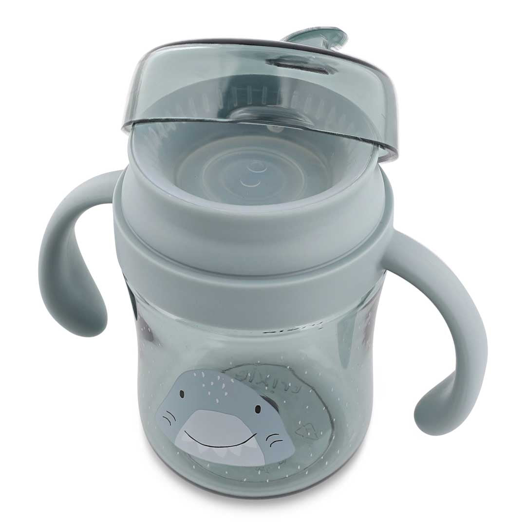 Taza 360º con asas TRIXIE · tiburón