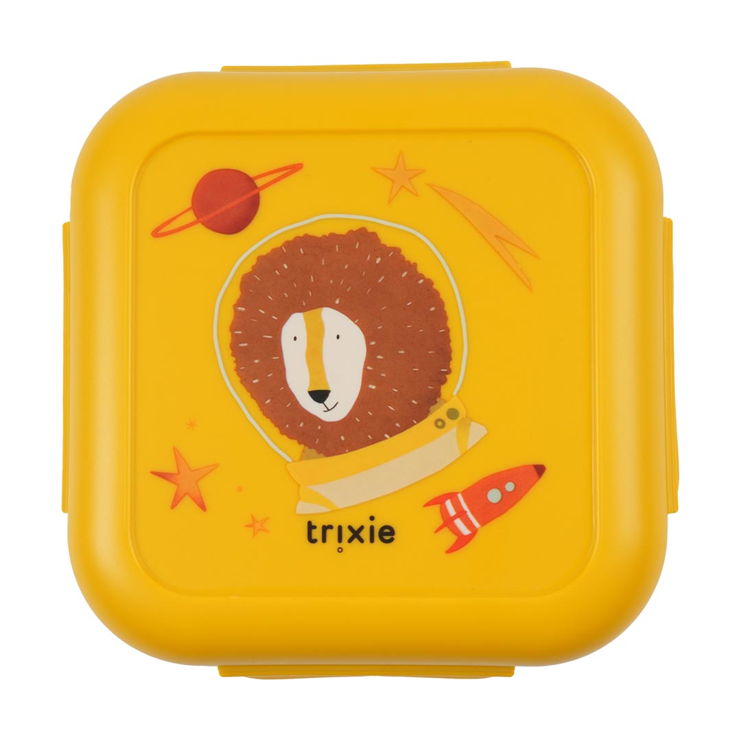 Fiambrera con clip TRIXIE · spaceman mr. lion